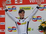 Kim Kirchen winner in stage 6 of the Tour de Suisse 2008